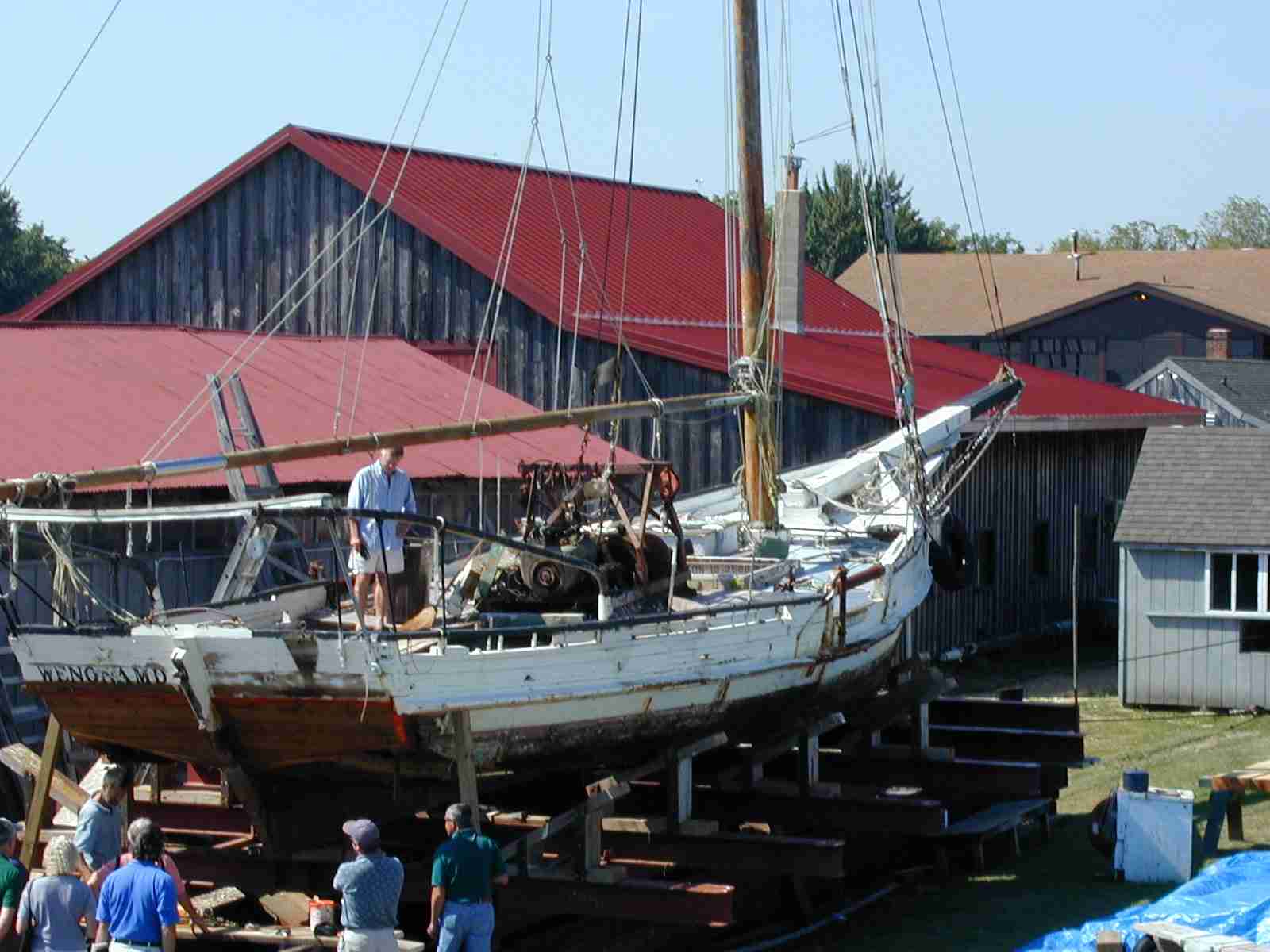 54_-_Oyster_Boat_being_restored_CB_Maritime_Museum.JPG