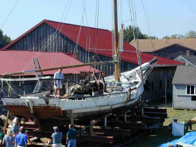 54_-_Oyster_Boat_being_restored_CB_Maritime_Museum.JPG