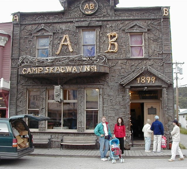2000-07-06-Alaska-Cruise-24-Travis-Chance-Suzi-Driftwood-Building-Skagway.jpg
