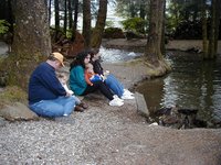 2000-07-05-Alaska-Cruise-35-Jim-Jack-Stacy-Suzi-Chance-feeding-ducks-Salmon-Bake.jpg