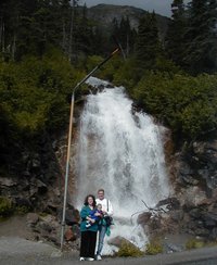 2000-07-06-Alaska-Cruise-09-Travis-Suzi-Chance-Waterfall-Skagway.jpg