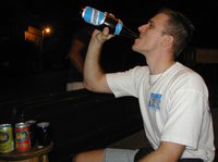 2000-12-24-Argentina-Chrismas-Eve-Travis-drinks-Quillnes-Beer-07.JPG