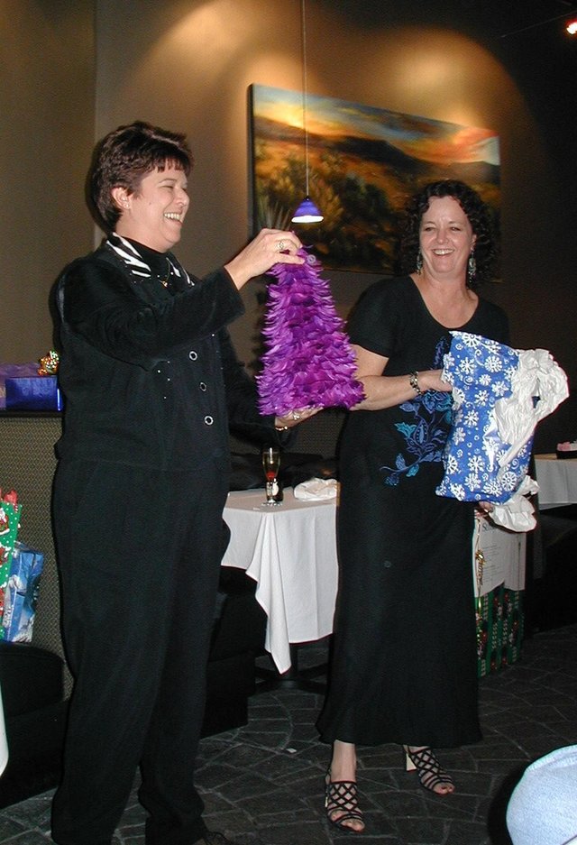 2000-12-14-Nowdocs-Xmas-Party-2-Lisa-purple-tree-Judi.jpg