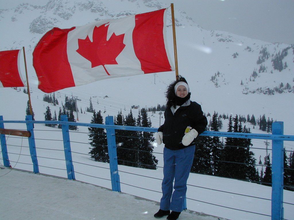 2001-02-14-Whistler-10-Suzi-Valentines-top-of-Gondola.JPG