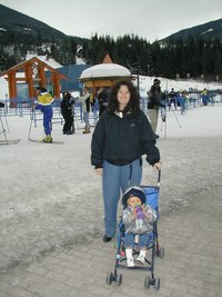 2001-02-14-Whistler-01-Suzi-Chance-at-base-of-Blackcomb.JPG