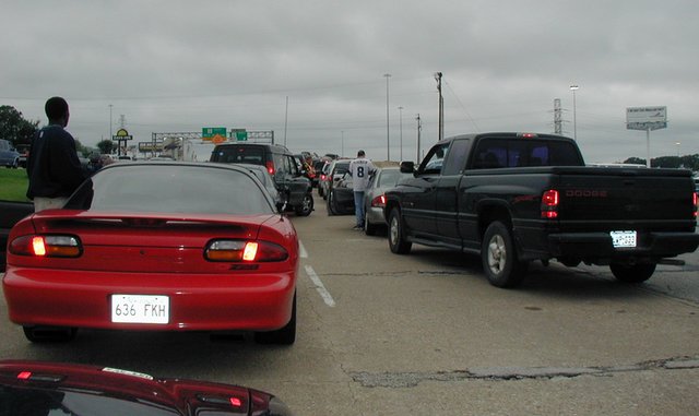 2001-09-09-Cowboys-vs-Buccaneers-04-parking-traffic.JPG