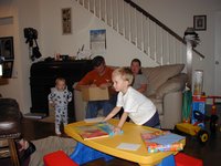 2001-10-05-Chance-Bday-36-Vale-Justin-Chance-Katie-table.JPG