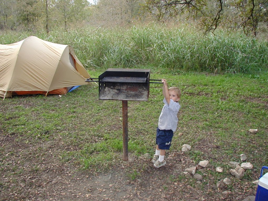 2001/11(November)/Camping-McKinney-Falls/2001-11-11-Camping-McKinney-Falls-1-Chance.JPG