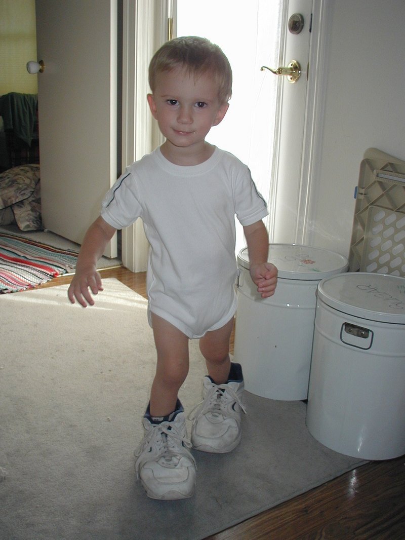 2001-10-27-Chance-in-Travis-shoes.JPG