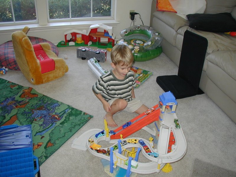 2002-10-05-Chance-3rd-Bday-34-Matchbox-toy.JPG