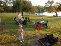 2002-11-09-Inks-Lake-Camping-02-Chance-Kavita-Doug-Zen-Kevin-Ben.JPG