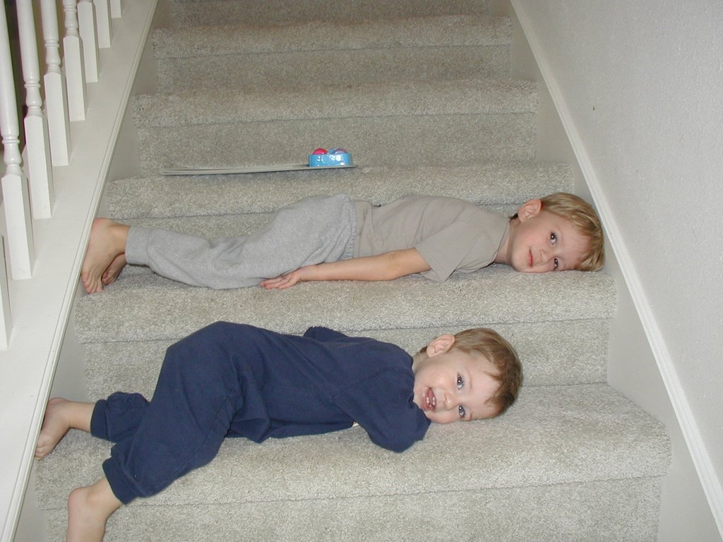 2002/11(November)/Misc/1024x768_2002-10-30-Chance-Dax-on-stairs-1.JPG