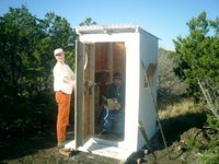 2002-12-12-Texas-Hunting-34-Travis-James-outhouse.JPG