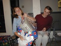 2002-12-24-Xmas-46-Heather-Josh-comforter.JPG