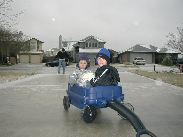 2003-02-25-Frozen-Austin-09-Chance-Dax-Travis-wagon.JPG
