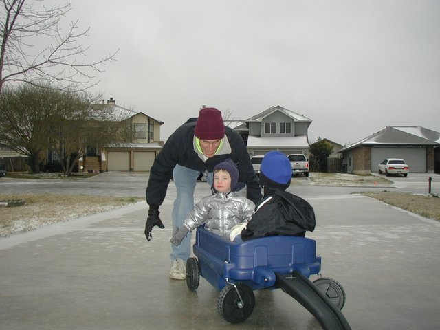 2003-02-25-Frozen-Austin-10-Chance-Dax-Travis-wagon.JPG