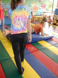 2003-10-05-Chance-Bday-29-Little-Gym-Travis-cheese-wedge.JPG