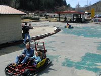 2004-03-16-Ruidoso-24-Ren-Brittney-racing-cars.JPG