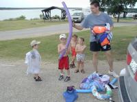 2004-07-18-Camping-Lake-Georgetown-4-Chance-Case-Dax-Jack-Matt.JPG