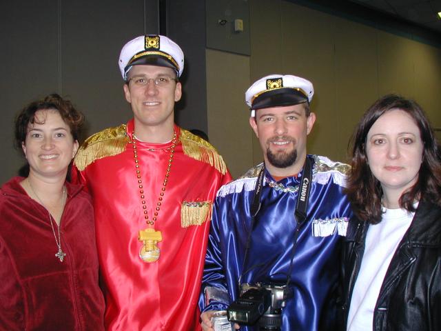 2005-02-05-Mardi-Gras-05-Mass-Suzi-Travis-Ren-Marci.JPG