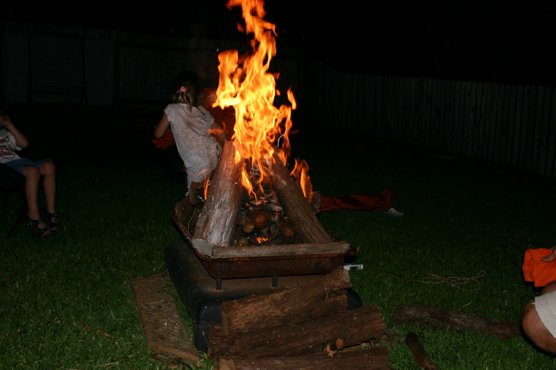 2005-08-06-Camping-at-Justins-house-14-Kyla-Fire.JPG