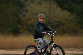 2005-10-30-Camping-19-Berry-Springs-biking-Chance.JPG