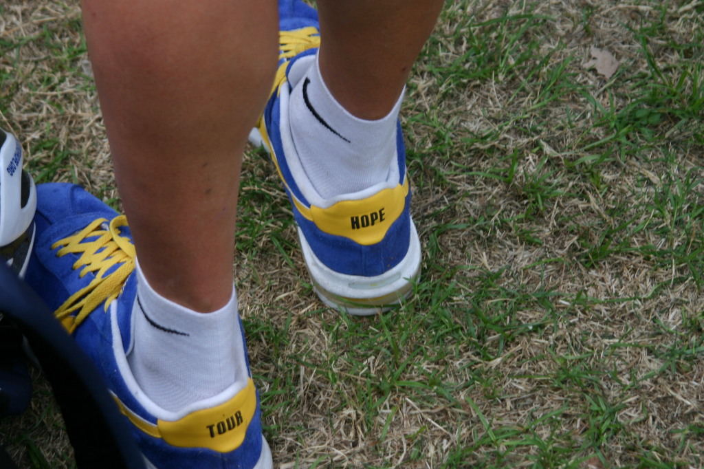 2005-10-02-Tour-of-Hope-51-Tour-Hope-shoes.JPG