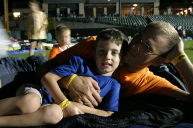 2006-08-02-Scout-campout-Dell-Diamond-50-Travis-Dax-Chance.JPG