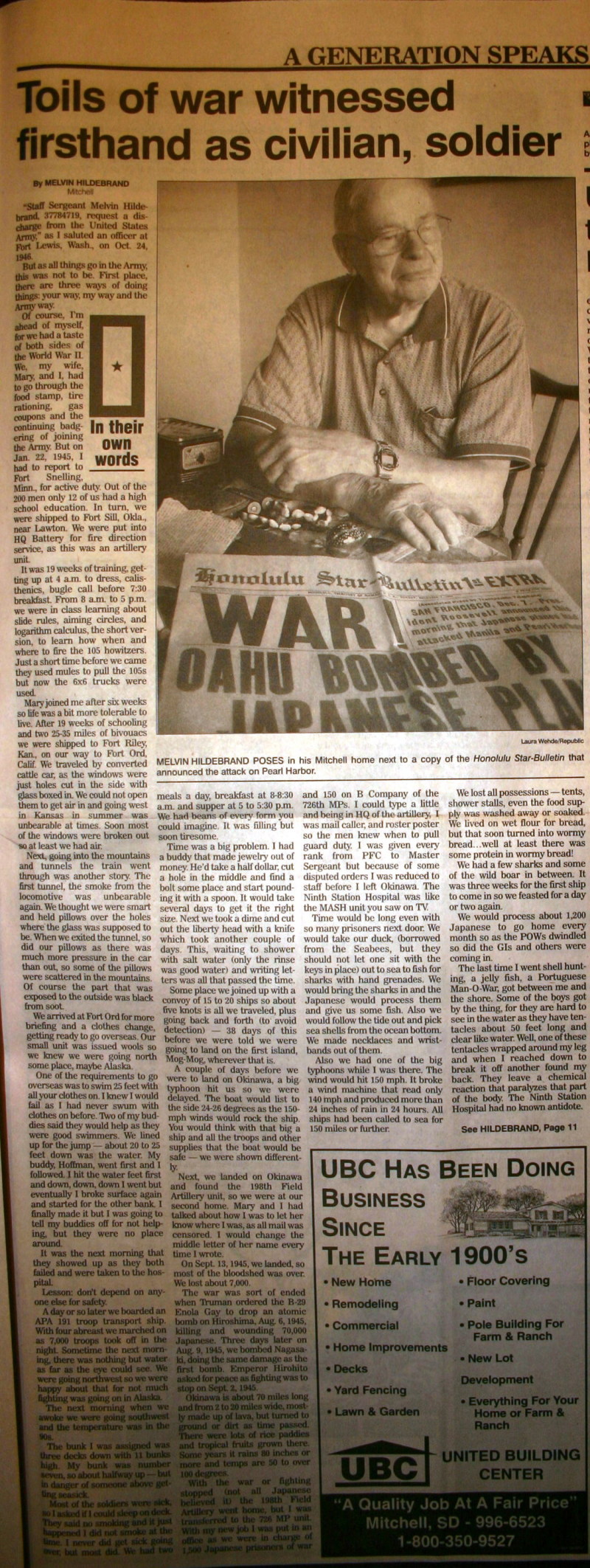 2006/08(August)/War-Stories-Newspaper-article-Melvin/800x600_2006-08-29-War-Stories-Newspaper-Hildebrand-Article-2.JPG