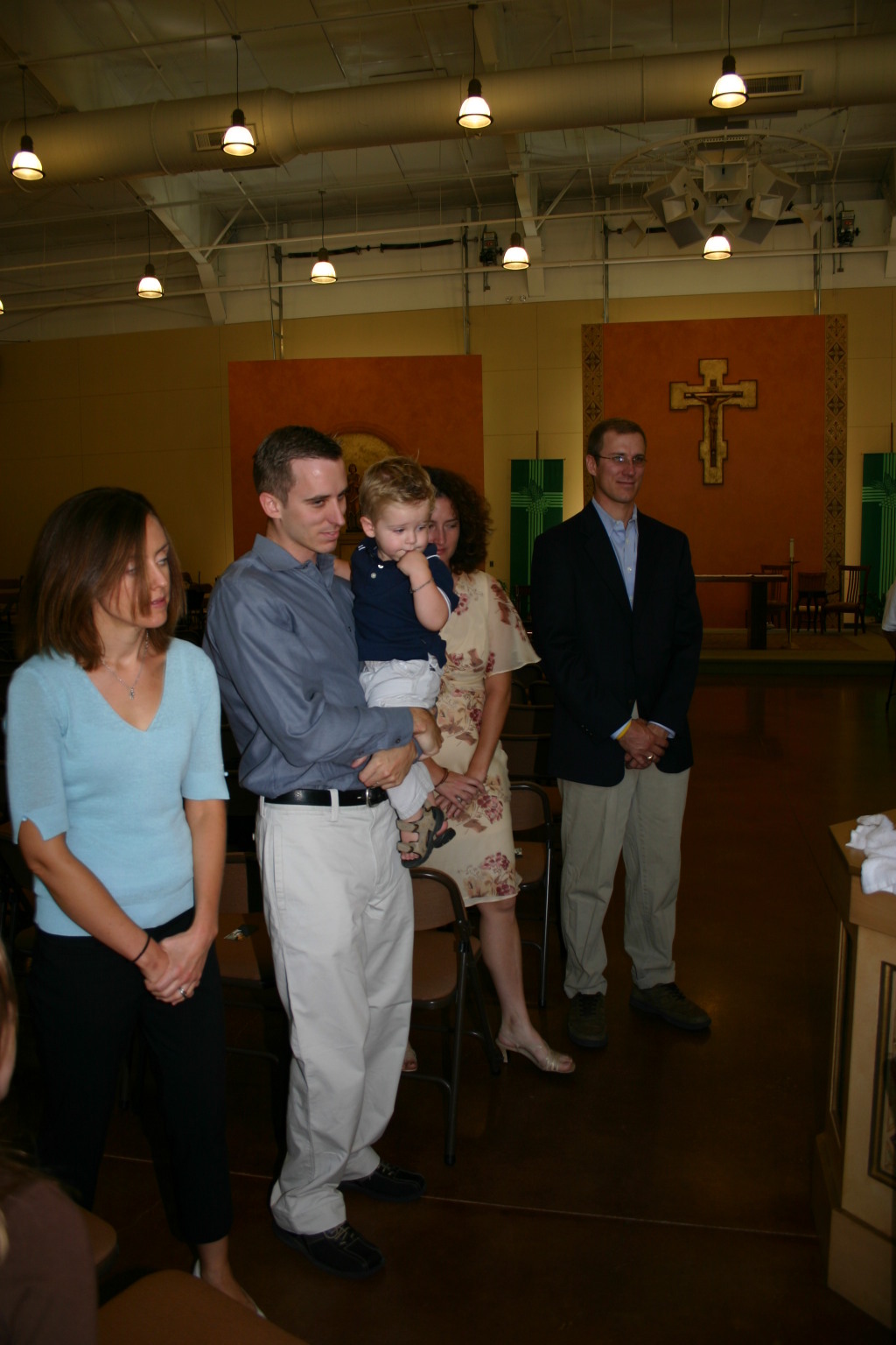 2006/10(October)/Ian-Baptism/1024x768_2006-10-08-Ian-Baptism-14-Heather-Josh-Suzi-Travis.JPG
