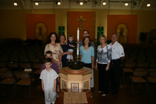 2006/10(October)/Ian-Baptism/640x480_2006-10-08-Ian-Baptism-25-Heather-Josh-Suzi-Travis-Chance-Dax-Janeen-Jim.JPG