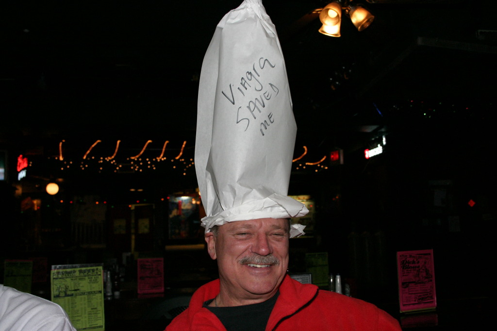 2006-12-23-SanAntonio-Dicks-last-resort-11-Jim-Viagra-saved-me-hat.JPG