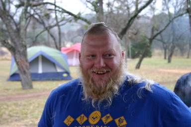 2007-01-06-CubScout-Enchanted-Rock-camping-18-Jack-shaves-MattRobertson-head.JPG