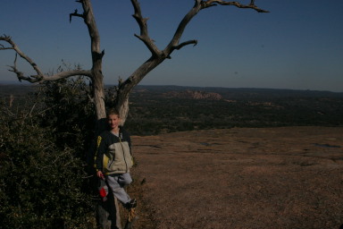 2007-01-07-CubScout-Enchanted-Rock-camping-41-Chance.JPG