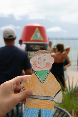 2007-09-23-Disney-Magic-Cruise-12-Key-West-Flat-Stanley.JPG