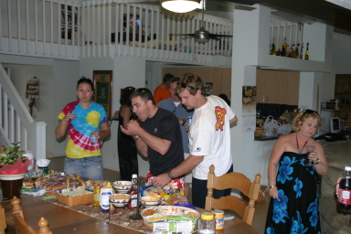2008-01-12-Hawaii-09-Joes-House-Jason-Rick-Belinda-Steve.JPG