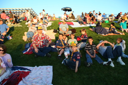 2008-04-14-Scout-night-Dell-Diamond-59-Tom-CJ-Jack-Chance-Andrew-Case.JPG
