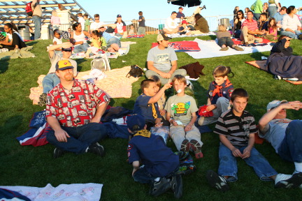 2008-04-14-Scout-night-Dell-Diamond-61-Tom-CJ-Jack-Chance-Andrew-Case.JPG