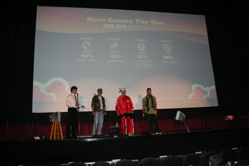 2009/09(September)/Beatles-RockBand-at-Alamo-Drafthouse/1024x768_2009-09-20-Beatles-RockBand-Alamo-Drafthouse-15-Matt-Chris-Travis-Stan.JPG