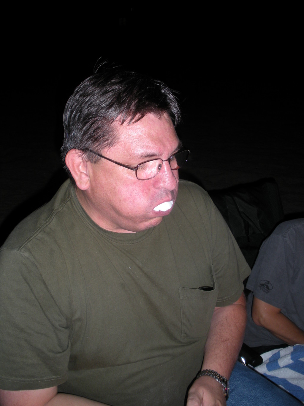 2009/09(September)/ITOC-R1-Huntington-Beach-Training/Day2/1024x768_2009-09-16-ITOC-R1-Huntington-Beach-training-36-campfire-Stan-eats-13-marshmellows.JPG