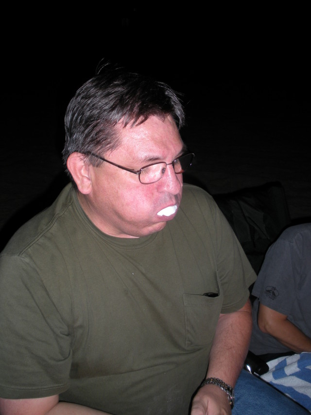 2009/09(September)/ITOC-R1-Huntington-Beach-Training/Day2/640x480_2009-09-16-ITOC-R1-Huntington-Beach-training-36-campfire-Stan-eats-13-marshmellows.JPG