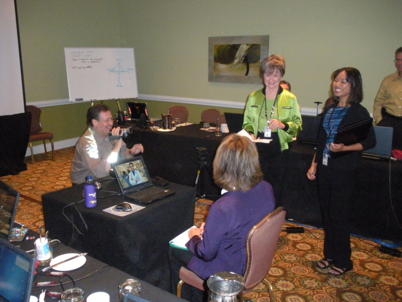 2009-09-16-ITOC-R1-Huntington-Beach-training-04-Steve-films-Lorie-Juanita-Lydia.JPG