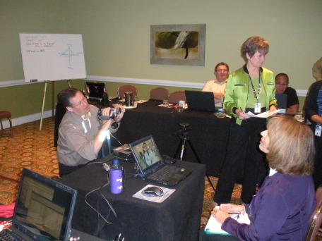 2009-09-16-ITOC-R1-Huntington-Beach-training-03-Steve-films-Lorie-Juanita-Lydia.JPG