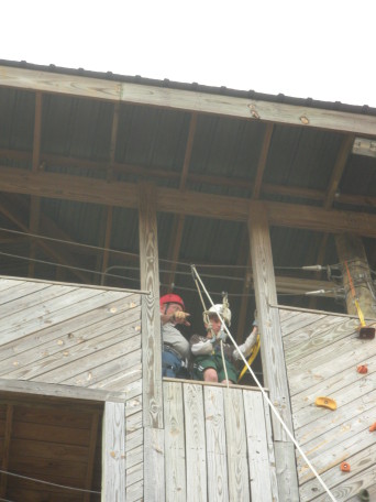 2011-02-19-Troop214-Bastrop-05-Climbing-Tower-Chance.JPG