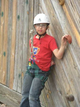 2011-02-19-Troop214-Bastrop-10-Climbing-Tower-Sebastian.JPG