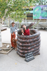 2011/10(October)/South-Dakota-SD/7-Reptile-Gardens/2011-10-06-SD-Reptile-Gardens-01-Chance-Bevo-Dax.JPG
