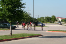 2012-04-01-Troop214-Cycling-Merit-Badge-50-mile-51-almost-done-Church-parking-lot.JPG