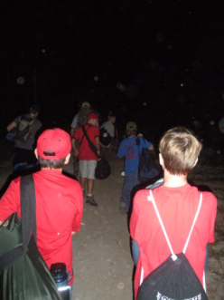 2012-05-04-OA-Ordeal-5-CJ-Nick-Chance-walking-to-opening-ceremony.JPG