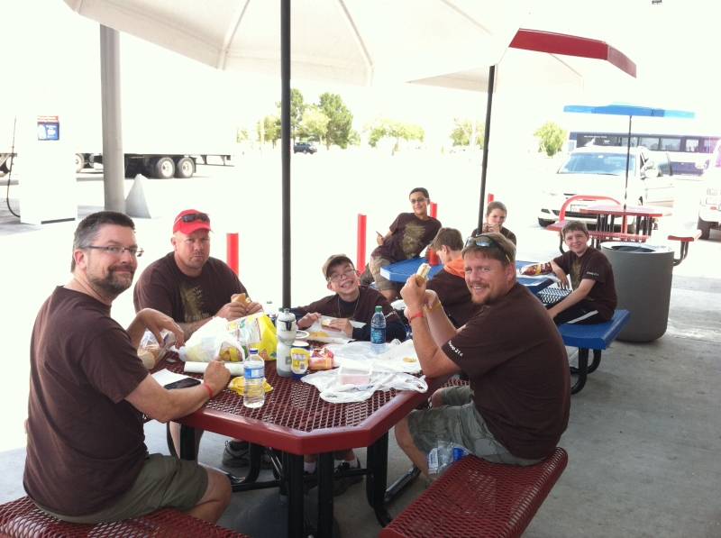 2012-07-Camp-Wehinapay-197-Matt-Scot-Tyler-Sebastian-Chance-Chris-Case-Andrew-lunch-in-Ft-Stockton.jpg
