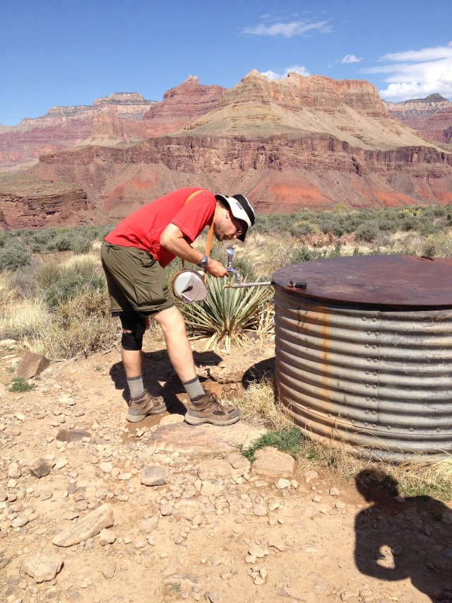 2013-03-16-Grand-Canyon-023-Indian-Gardens-Matt-water-fountain.JPG